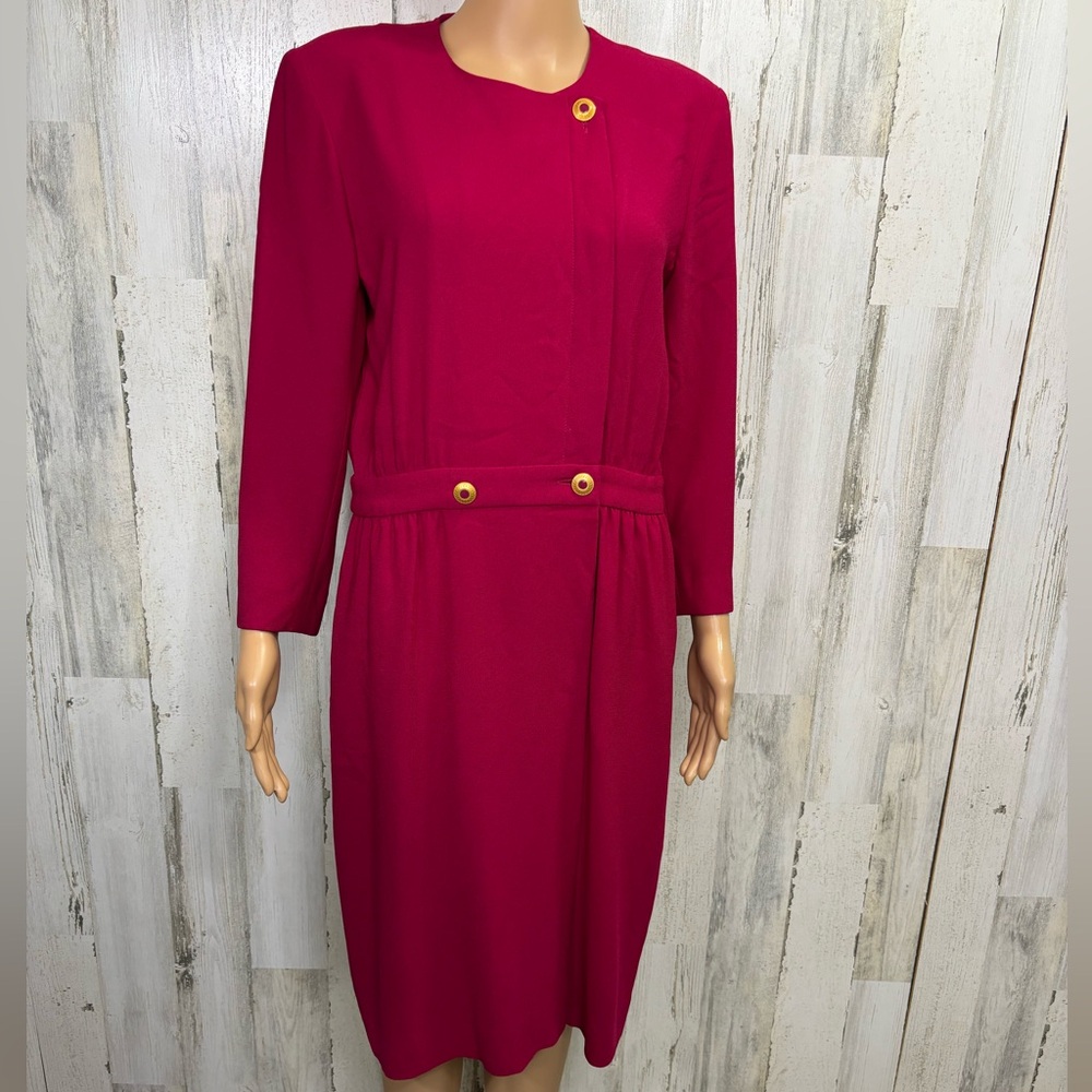 Liz Claiborne Vintage 80’s-90’s Long Sleeve‎ Dress